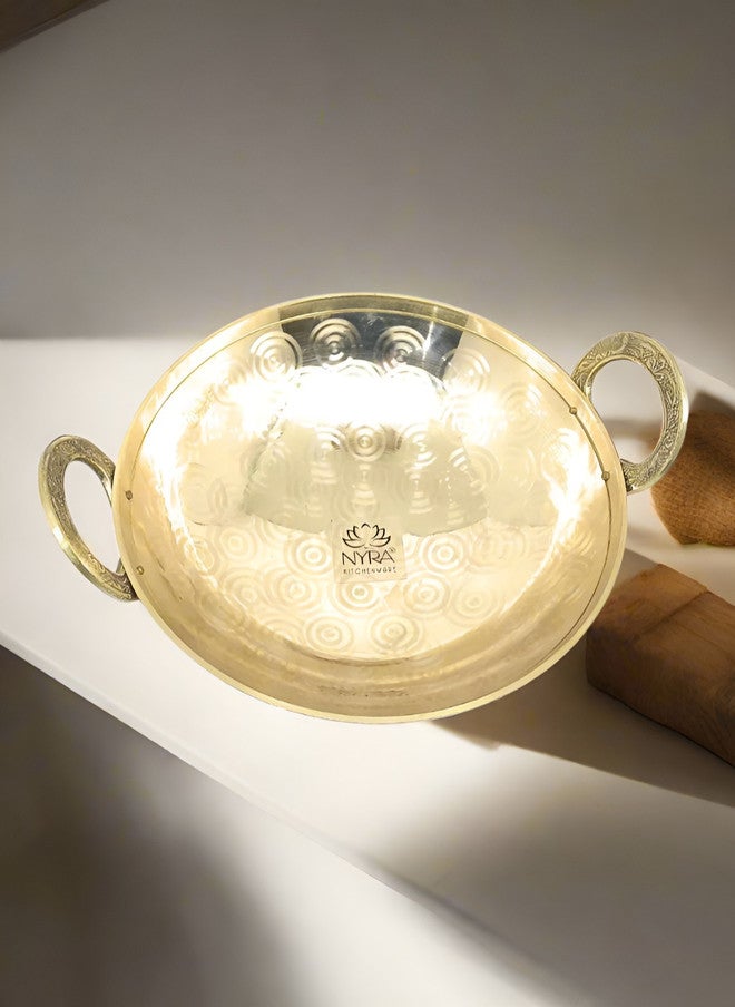 Nyra Kitchenware أواني مطبخ نيرا بلون برونزي آمنة في غسالة الصحون من نحاس كادهاي وووك - Image 1